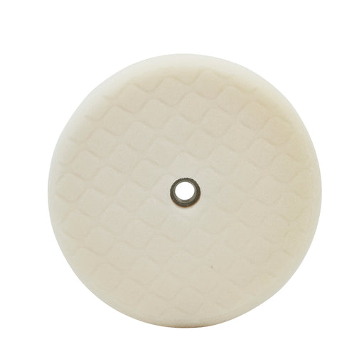 Norton Revive Products REVvive 91310 Double Sided CCS Waffle Cutting Pad, 8 in Dia, Foam Pad, White