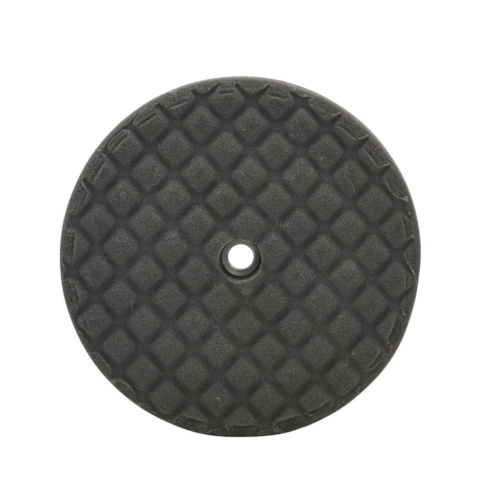 Norton Revive Products REVvive 91311 Double Sided CCS Waffle Polishing Pad, 8 in Dia, Foam Pad, Blac