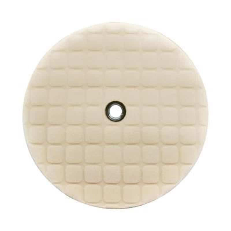 Norton Revive Double-Sided CCS Waffle Cutting Pad 91310 White 8 in Foam