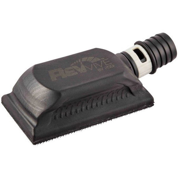 Norton Revive Products REVvive 91381 Vacuum Hand Block, 70 mm W x 125 mm L, Hook and Loop Attachment