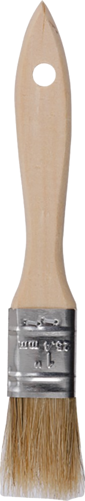 National Oak Merit Pro 1602 Chip Brush, 1 in, 100% China Bristle, Wood Handle