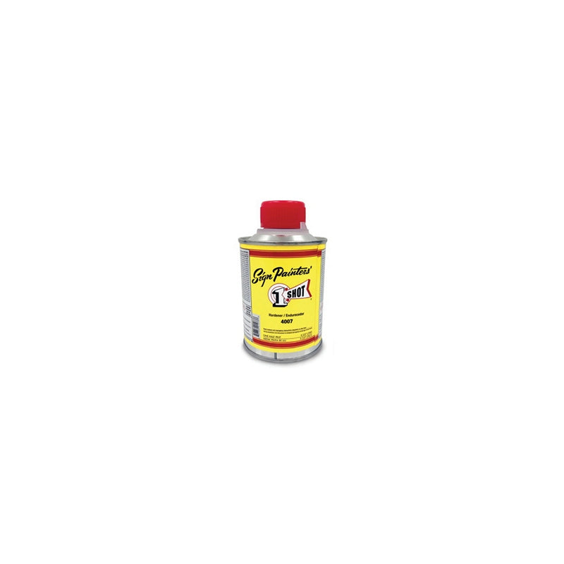 One-Shot (1-Shot) One-Shot 4007-HP Hardener, 1/2 pt — Clear
