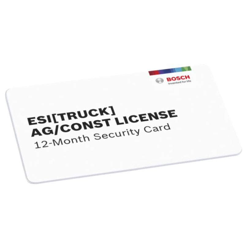 truck 1-year Off-Highway Software License