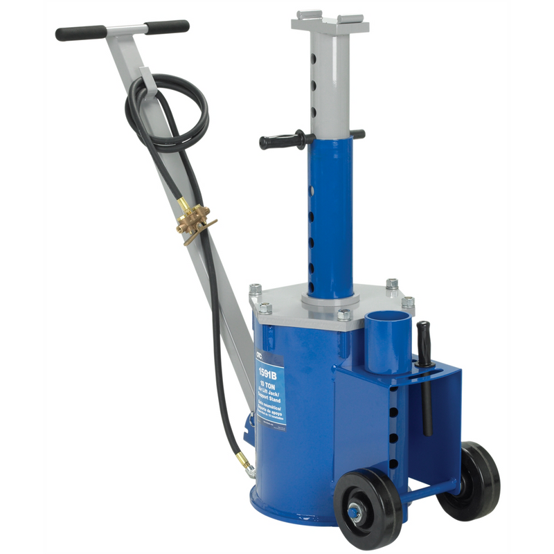 Tools Combination Air Lift & Stand 1591B - 10-Ton Capacity, Integrated Pin-Type Stand, Mobile