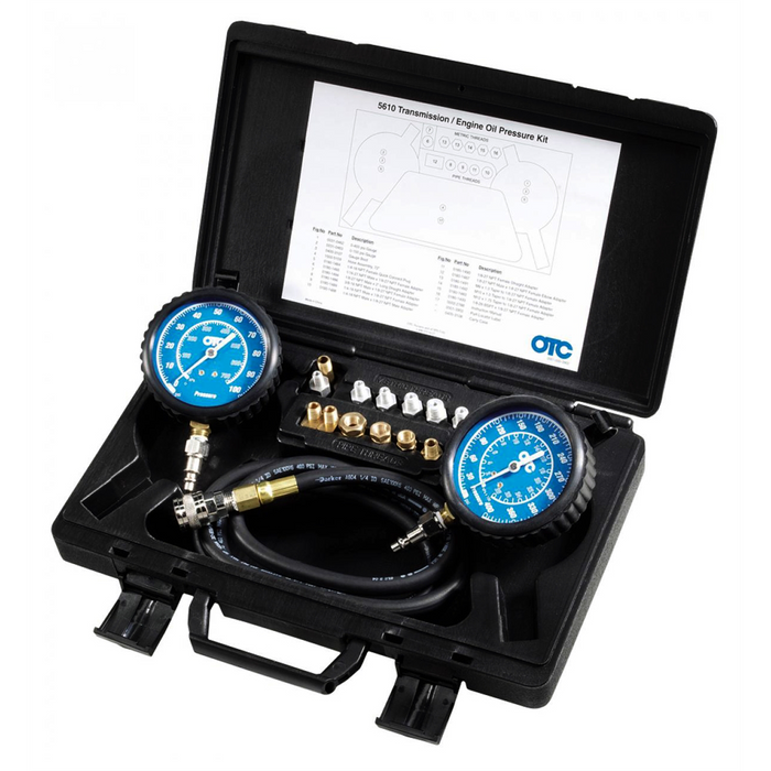 OTC Tools Transmission/Engine Oil Pressure Kit