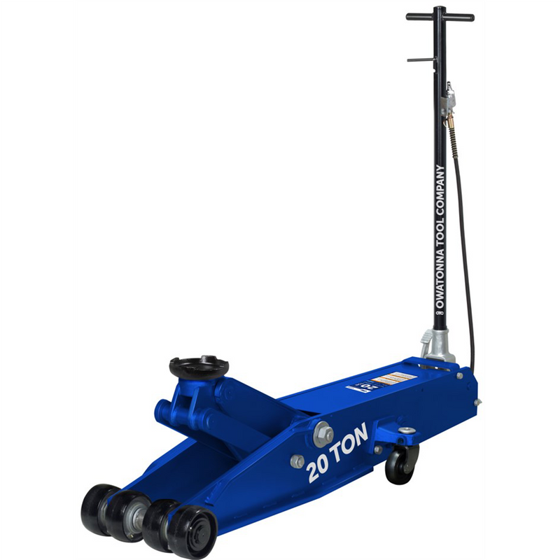 Tools HDJ20P 20 Ton Air/Hydraulic Service Jack with Low-Profile Stance and Extended Height