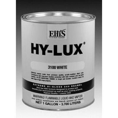 Ellis Paint HY-LUX 3193-1 Silver Metallic Enamel 1 gal Can