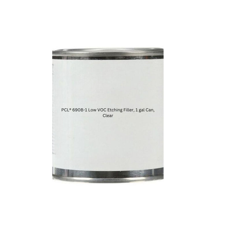 690B-1 Low VOC Etching Filler, 1 gal Can, Clear