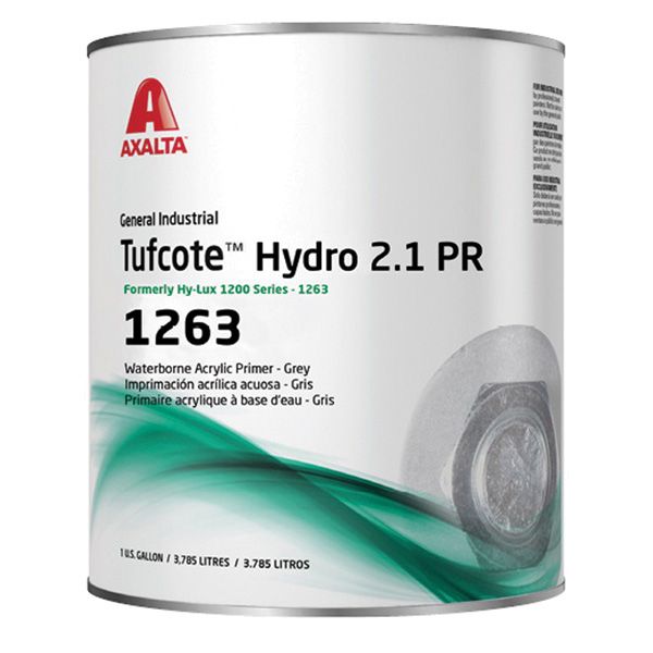 Pacific Coast Lacquer Hydro 2.1 PR 1263 Waterborne Acrylic Primer, 1 gal Can, Gray, 560 to 580 sq-ft