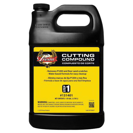 Presta Products Presta 131401 Cutting Compound, 1 gal Can, White