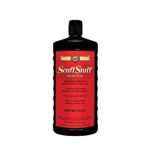 Presta Scuff Stuff 131732 Pre-Paint Surface Preparation, 1 qt Bottle, Gray