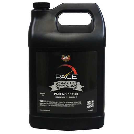 Presta Products Presta PACE 133101 Heavy Cut Compound, 1 gal, Liquid, Gray