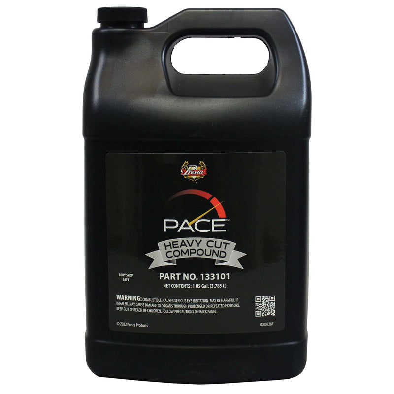 Presta PACE Heavy Cut Compound 133101 1 Gallon Gray Liquid