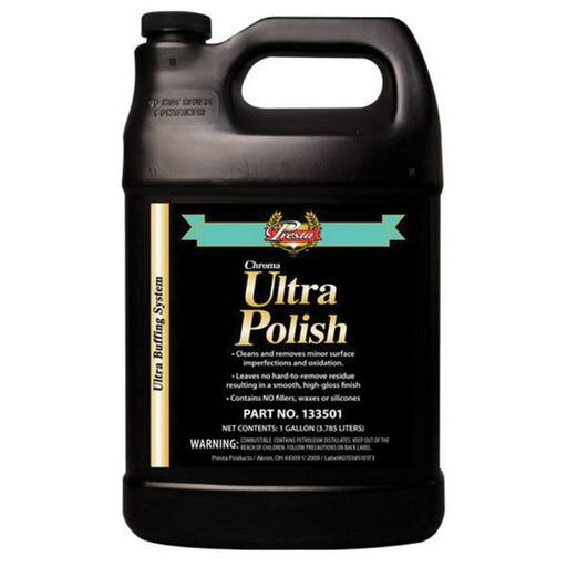 Presta Products Presta Chroma 133501 Ultra Polish, 1 gal Can, Green