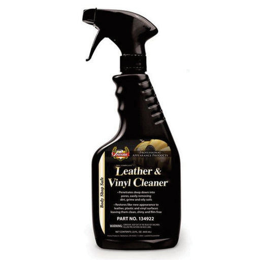 Presta Products Presta 134922 Leather and Vinyl Cleaner, 22 oz Aerosol Can, Translucent Light Yellow