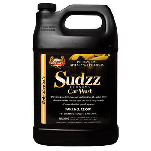 Presta Products Presta Lubri-Suds 135501 Car Wash, 1 gal Bottle, Pink