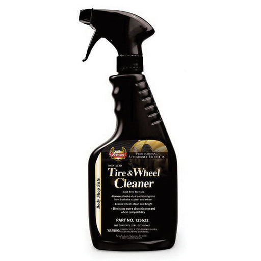 Presta Products Presta 135622 Non-Acid Tire and Wheel Cleaner, 22 oz, Aerosol Can, Colourless to Lig