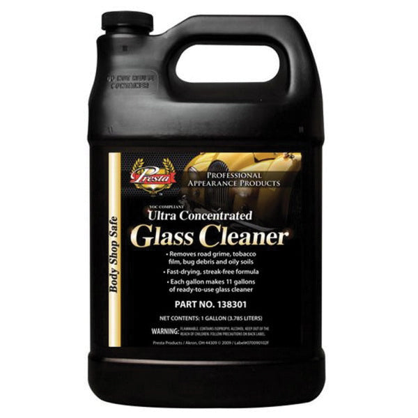 Presta Products Presta 138301 Ultra Concentrated Glass Cleaner, 1 gal Can, Purple