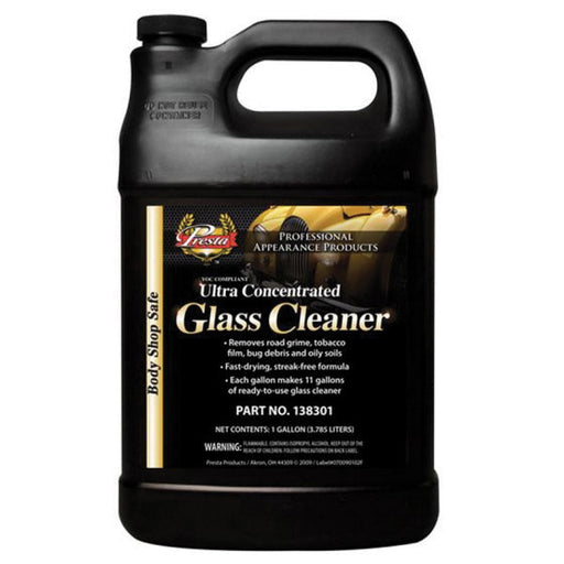 Presta Products Presta 138301 Ultra Concentrated Glass Cleaner, 1 gal Can, Purple