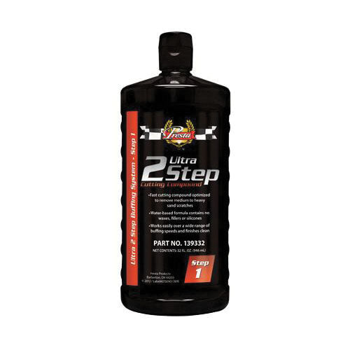 Presta 139332 Ultra 2 Step Cutting Compound, 32 oz, Tan