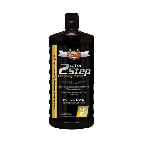 Presta 139432 Ultra 2 Step Finishing Polish, 32 oz, Light Gray