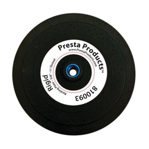 Presta Products Presta 810093 Rigid Pad Backing Plate, Use With: Beveled Foam Pads (Hook and Loop)