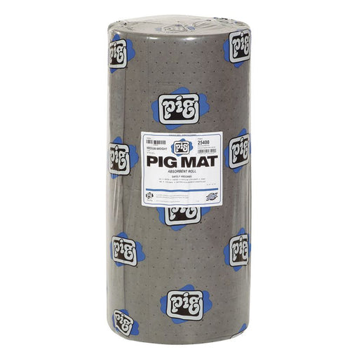 NEW PIG CORPORATION Pig Mat153 Absorbent Mat Roll, 30 In W, 150 Ft L, 10 X 15 In Perforated, Polypr