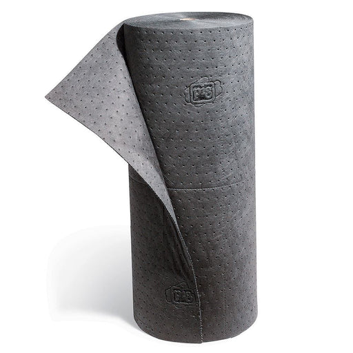 NEW PIG CORPORATION Pig 25800 Medium Weight Absorbent Mat Roll, 50 ft L x 32 in W — Blue