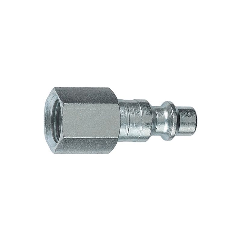 Amflo CP21 I/M-Style Coupler Plug Male 1/4 in FNPT Steel - Part CP21