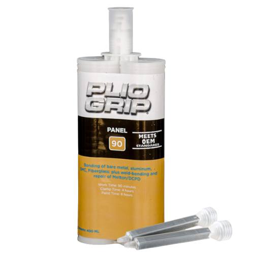 Plio-Grip 5760 Panel Bonding, 400 mL, Cartridge, Black (Part A), Tan (Part B)