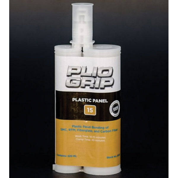 Plio-Grip Plastic Panel 15 8005 Plastic Panel Bonding, 220 mL Cartridge, Beige (Part A), Green (Part