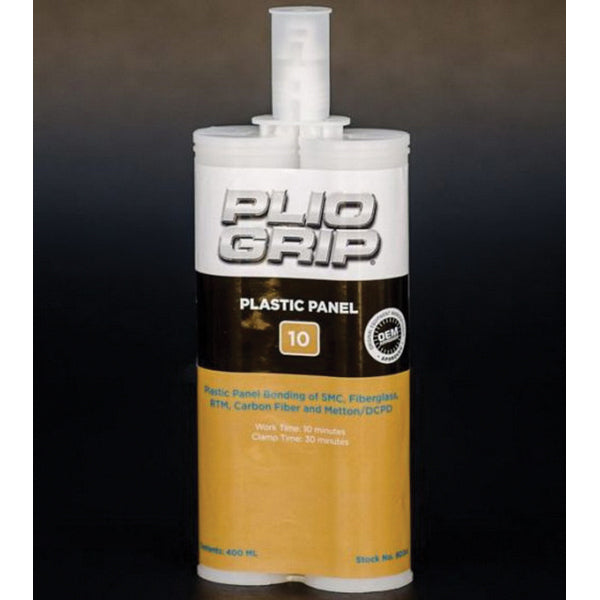 Plio-Grip Plastic Panel 10 8034 Plastic Panel Bonding, 400 mL Cartridge, Beige (Part A), Light Green