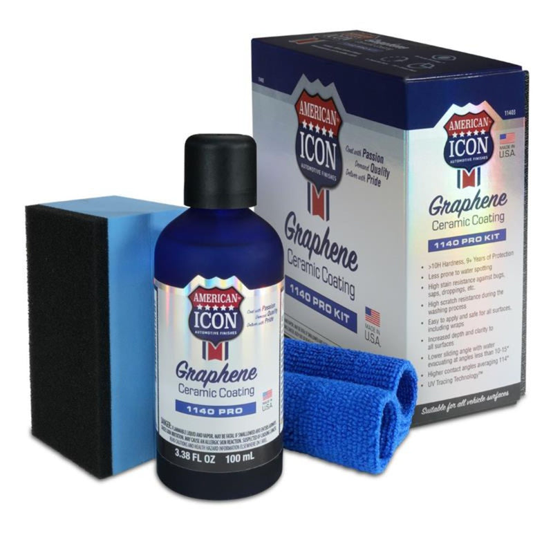 Graphene Ceramic Coating 1140 Pro Kit - Part 11403, multi-surface protection for automotive