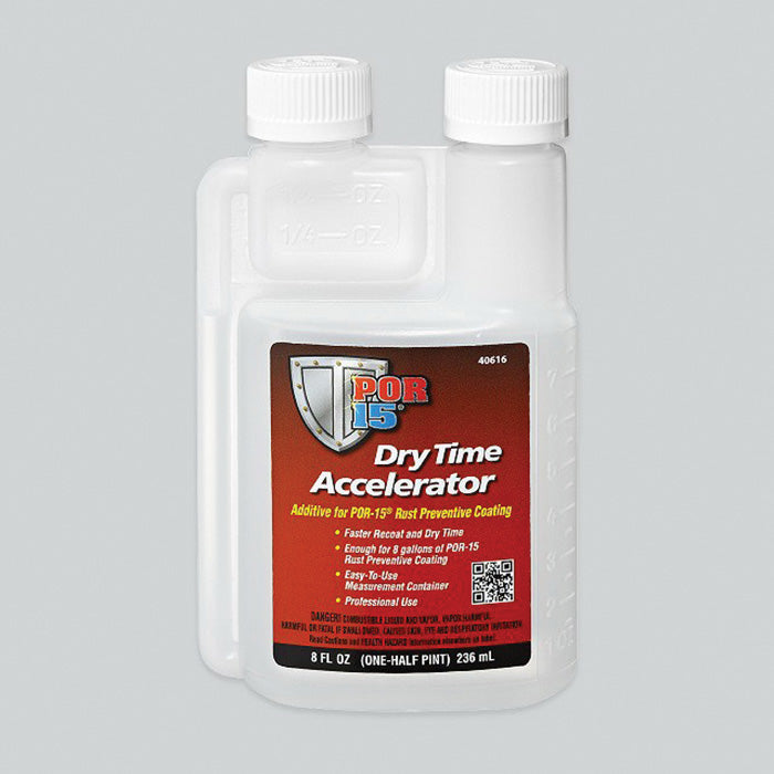 POR-15® 40616 Dry Time Accelerator, 8 oz Can, Clear, Liquid