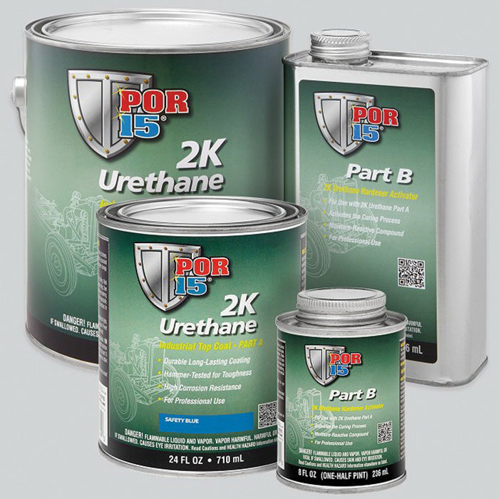 43404 2K Urethane Industrial Top Coat, 1 qt Can, Gloss White, Liquid, 4 days Curing