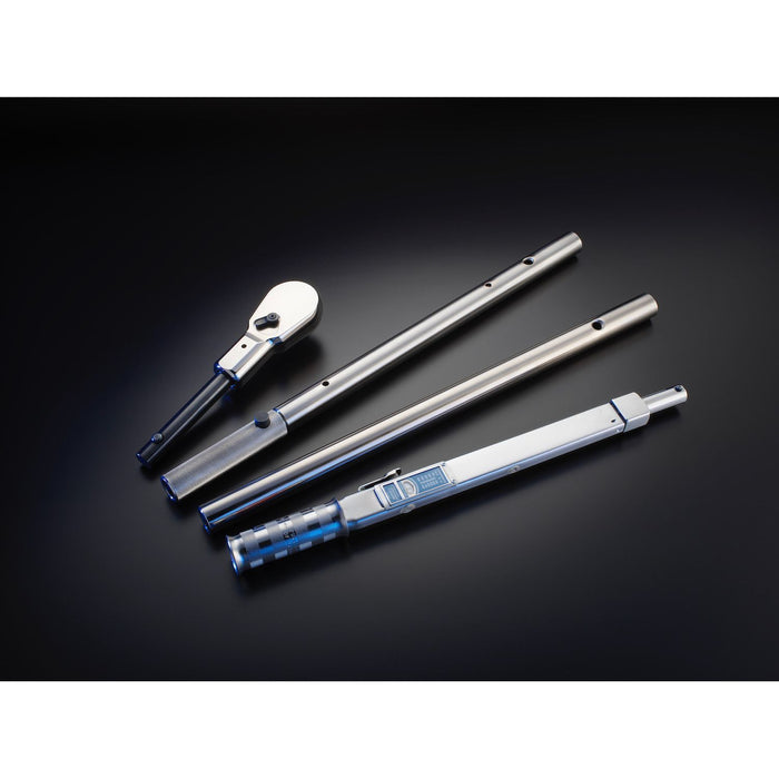 Precision Intruments - Torque Wrenches ¾" Detachable Ratchet Split-beam Click Wrench 200 to 600