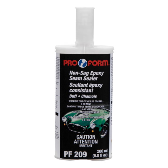 PRO Non-Sag Epoxy Seam Sealer 18140 Two-Part High Solids Sealer for Metal and Plastics