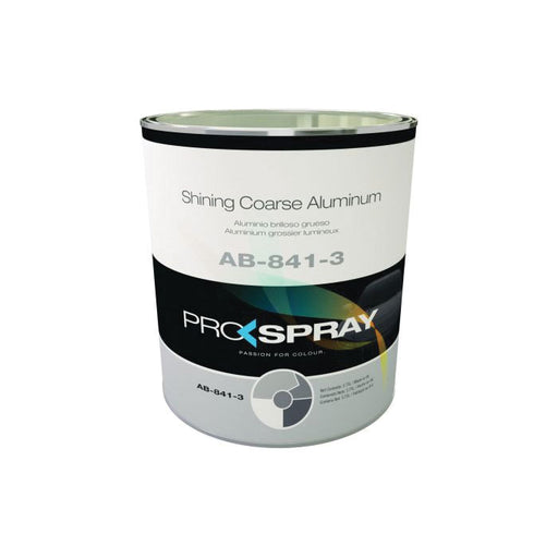 Pro-Spray European Automotive Finishes AB-841-3 Mixing Toner, 3.75 L Can, Shining Coarse Aluminum