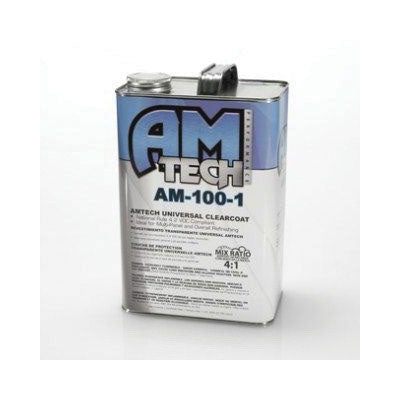 Pro-Spray European Automotive Finishes AmTech AM-100-1 Universal Clear Coat, 1 gal, 4:1 Mixing