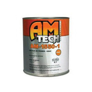 Pro-Spray European Automotive Finishes AmTech AM-1550-1 Fast Build 2K Primer, 1 gal, Gray, 493 g/L V