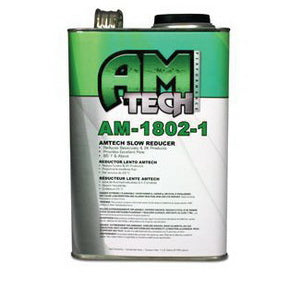 Pro-Spray European Automotive Finishes AmTech AM-1802-1 Reducer, 1 gal Can, Clear, Liquid, Slow Spee