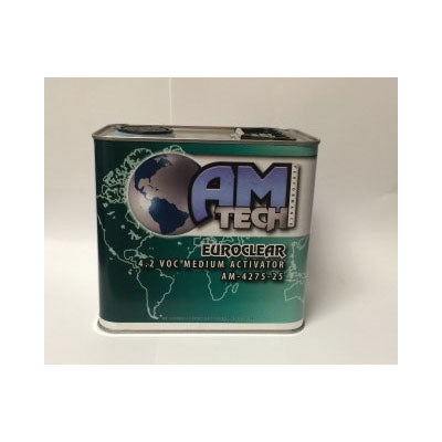 Pro-Spray European Automotive Finishes AmTech AM-4275-25 Medium Clearcoat Activator, 2 L Can, Clear,