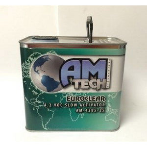 Pro-Spray European Automotive Finishes AmTech AM-4285-25 Slow Clearcoat Activator, 2 L Can, Clear, L