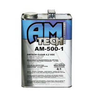Pro-Spray European Automotive Finishes AmTech AM-500-1 Clearcoat, 1 gal Can, 4.2 lb/gal VOC, 4:1 Mix