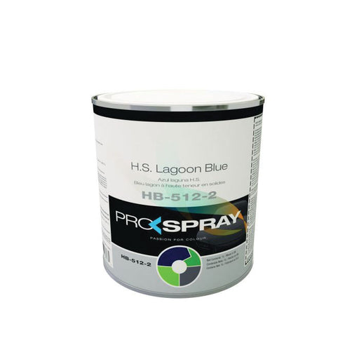 Pro-Spray European Automotive Finishes HB-512-2 HS Toner, 1 L Can, Lagoon Blue