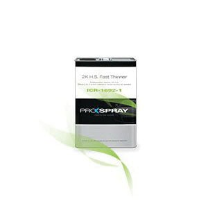 Pro-Spray European Automotive Finishes ICR-1694-1 Slow 2K HS Thinner, 1 gal, Slow Speed/Temperature