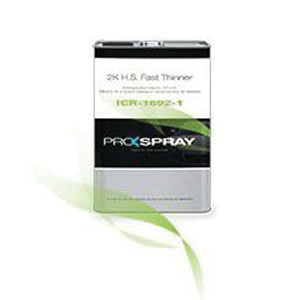 Pro-Spray European Automotive Finishes ICR-1693-4 Performance Thinner, 1 qt Can, Clear, Liquid, Medi