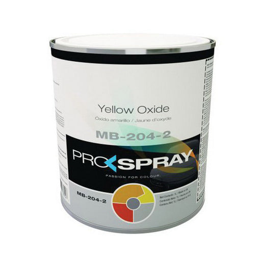 Pro-Spray European Automotive Finishes MB-204-2 Mixing Toner, 1 L Can, Yellow Oxide