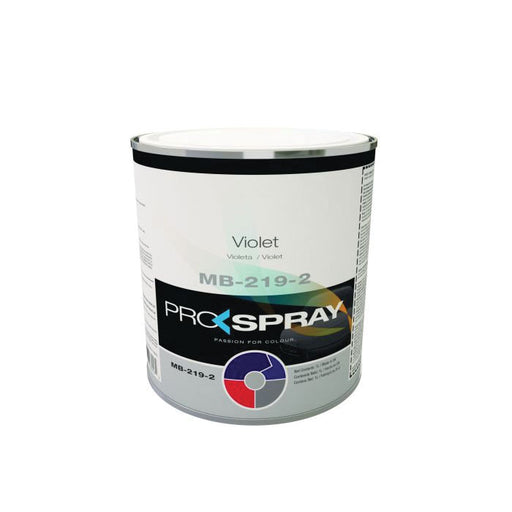 Pro-Spray European Automotive Finishes MB-219-2 Mixing Toner, 1 L Can, Violet