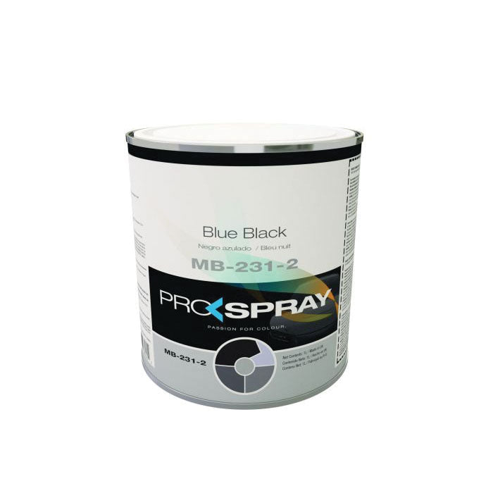 Pro-Spray European Automotive Finishes MB-231-2 MS Toner, 1 L, Blue-Black